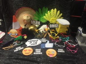 Mirror Photo Booth Hire - Props