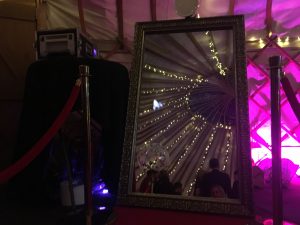 Selfie Mirror Photo Booth Hire at The Yorkshire Arboretum - York